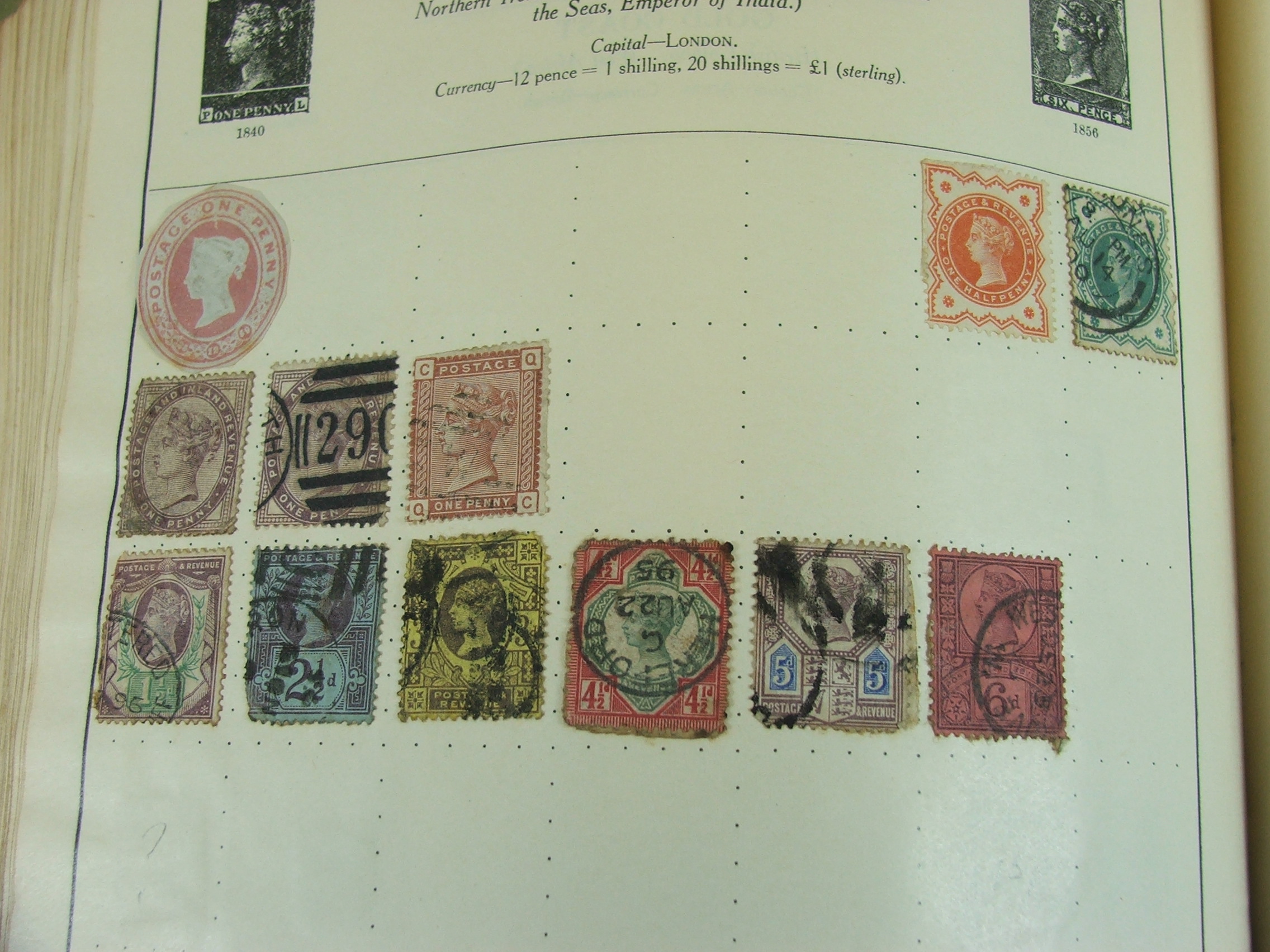 A Centurion Postage Stamp Album with Contents together with Collection of Loose Stamps, First Day