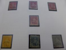 Red Stamp Album of Commonwealth Stamps, including some significant early material - eg: Trinidad