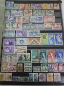 Stock book of Commonwealth Stamps, particularly strong in Southern Africa, (Cape of Good Hope 4d