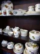 Part Newhall `Nirvana` comprising of two lidded tureens, gravy boat, four side plates, three