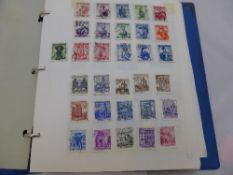 Box of miscellaneous stamps including Great Britain, Canadian and others.