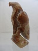 Stone Carving of a Bird of Prey, 16 cms.