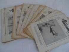 Collection of assorted copies of The Aeroplane Spotter from the 1940`s.