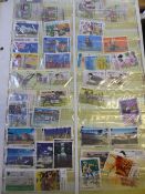 Box of Commonwealth Stamps, mostly common place but with a few more interesting items, including