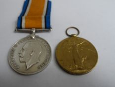 A Great War and Victory Medal to Pte D30207 G Kinsella York Dns.