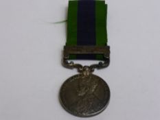 George IV Silver Medal Kaisa-I-Hind with Afghanistan (India General Service Medal) North Western