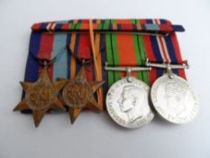 Second World War Burma Stars, Defence and War Medals with ER II Special Constabulary Medal to George