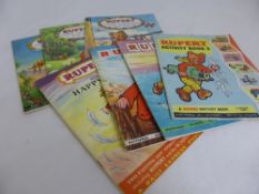 Collection of seven Rupert books incl. adventure book nos. 38, 39, 40, 42 and 45 , Rupert and the