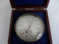 Compensated barometer, Type No. 1 A, AJC /78 in original case.