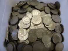 Pre-1947 Silver Coins including florin`s, half crowns and six pence approx 2000 gms