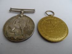 1914 / 18 Great War and Victory Medals to M M(orley) - Buxton BRC & StJJ. (2)