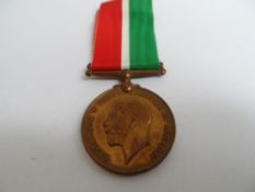 Mercantile Marine War Medal to Thomas Jones