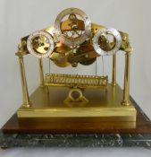 Good Brass Congreve Rolling Ball Clock, the clock manufactured by E.Dent London, limited edition