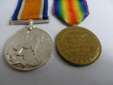 Great War and Victory Medals to Pte 1762 W H Bartlett Dorset Yeo.