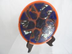 Poole pottery plate, approx. 21 cms. diameter