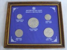 Collection of misc. coins incl. 2x .500 british silver coin sets, 2 x decimal british coin sets,