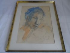 Misc. collection of art by W E Franklin incl. charcoal, pencil, watercolour etc (7), provenance