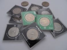A Collection of misc. Crowns and misc. UK copper coinage