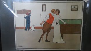 Nine Assorted Coloured Prints; including After Thackeray, Arthur Sarnoff, Rich Dighton etc. (9)