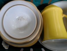 Collection of misc. pottery incl. four mixing bowls etc.