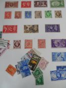 A collection of GB Stamps, incl. many mint decimal together with a few foreign.