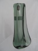 Whitefriars Vase #9559 in Ocean Green. (waf)