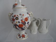 Collection of misc. porcelain incl. four graduated Portmeirion jugs, two Aynsley bird of paradise