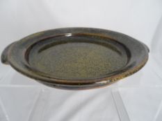 Two Winchcombe Pottery Pieces comprising a lidded casserole dish, approx. 23 cms diameter together
