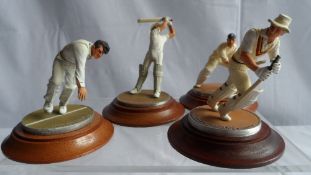 A LIMITED EDITION COLLECTION OF FOURTEEN HAND PAINTED METAL BASE FIGURES, A HISTORY OF ENGLISH