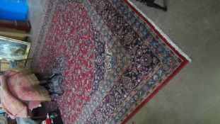 Nr 352 - A PERSIAN TRIBAL ARDABIL CARPET, 377 X 297 cms