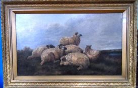 ORIGINAL OIL OF CANVAS ATTRIBUTED TO ALFRED MORRIS (BRITISH) ACTIVE 1853 -1873, ORIGINAL OIL ON