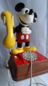 AN ORIGINAL PLESSEY TELECOMS MICKEY MOUSE LICENSED FROM WALT DISNEY FOR THE POST OFFICE CIRCA 1978 (