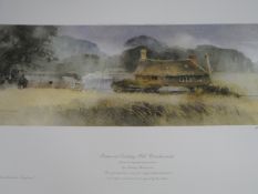 Three Limited Edition Audrey Hammond Prints depicting Cotswold Farm at Sudeley Hill 198 / 500,