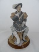 A Lladro Figure " Henry VIII ". A limited edition 1.384