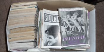 A Collection of Assorted Books, Music and Magazines. The box containing 1920`s, 1930`s 1940`s,