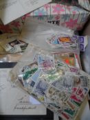 A Box of German Stamps and Covers, being loose and in packets, stock pages and albums, including