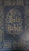 A HENRY & SCOTT CHROMO LITHOGRAPHY FAMILY BIBLE BY WILLIAM COLLINS SONS & CO. GLASGOW