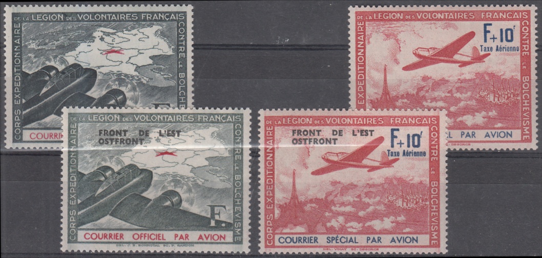 FRANCE Two Air sets inscribed "Corps Expeditionaire de Two Air sets inscribed "Corps