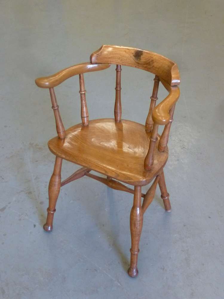 Charles Windsor oak chair.