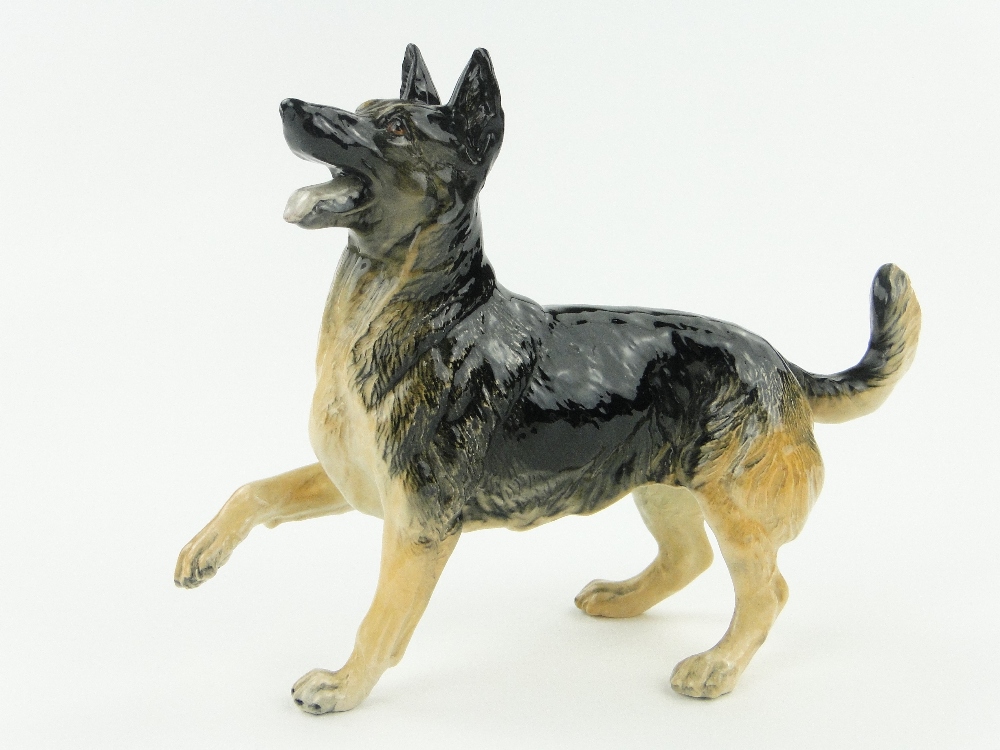 Royal Doulton German Shepherd dog, height 6".