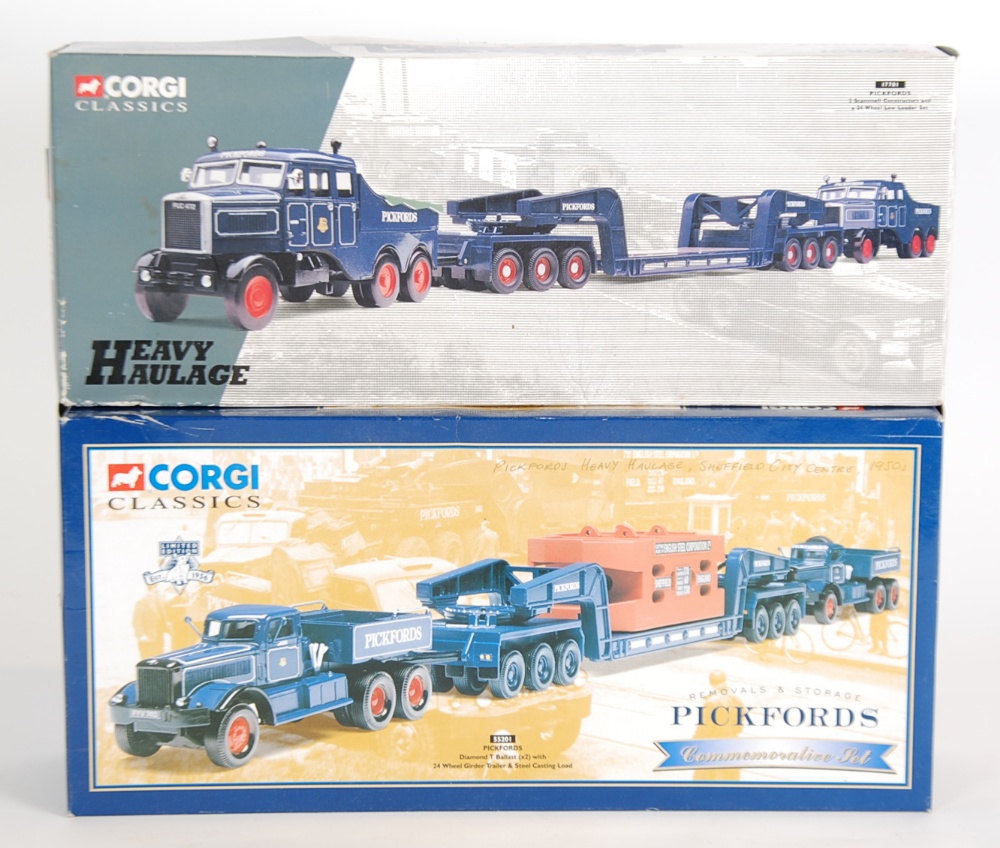 CORGI CLASSICS `HEAVY HAULAGE` LIMITED EDITION MINT AND BOXED SET No 55201, PICKFORDS DIAMOND. T.