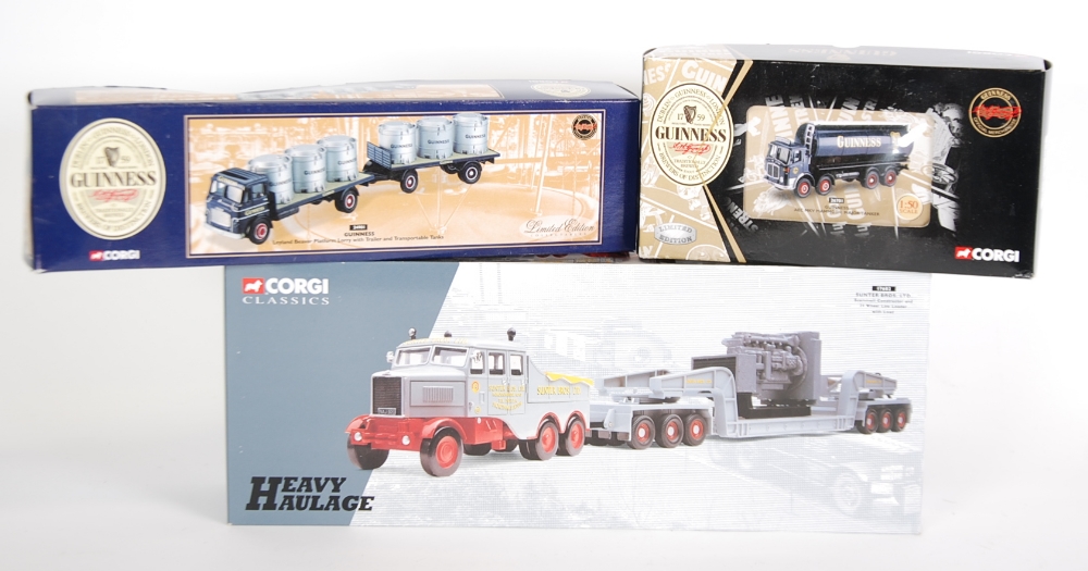 CORGI CLASSICS "HEAVY HAULAGE" MINT AND BOXED LIMITED EDITION BOXED SET nO 17602 - Simter Borthers