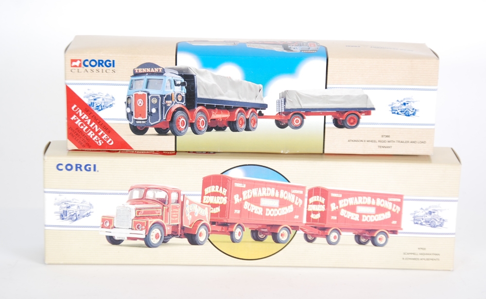 TWO CORGI CLASSICS MINT AND BOXED LIMITED EDITION COMMERCIAL VEHICLES viz No 97920 Scammell