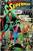 A rare DC Comics Superman Godfrey Bradman Private Commission Comic, ‘This Island Bradman’,