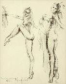 ‡ Tom Merrifield Australian (b.1933), Two dancers, limited edition print, signed and numbered 35/