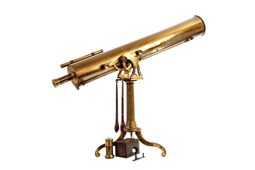A FINE EARLY 19TH-CENTURY ASTRONOMICAL REFLECTING TELESCOPE BY DOLLOND, LONDON, the 5 x 35in. main