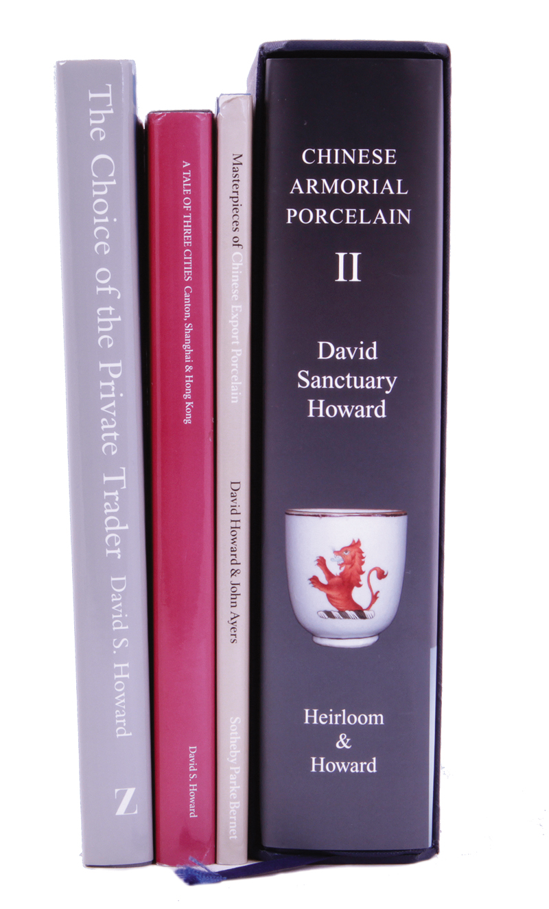 Books: Chinese Export porcelain research volumes, by David Howard A TALE OF THREE CITIES,