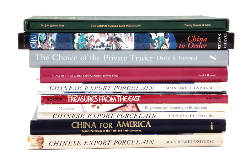 Books: Chinese porcelain related reference volumes Le Corbeiller, Clara. CHINESE EXPORT PORCELAIN,