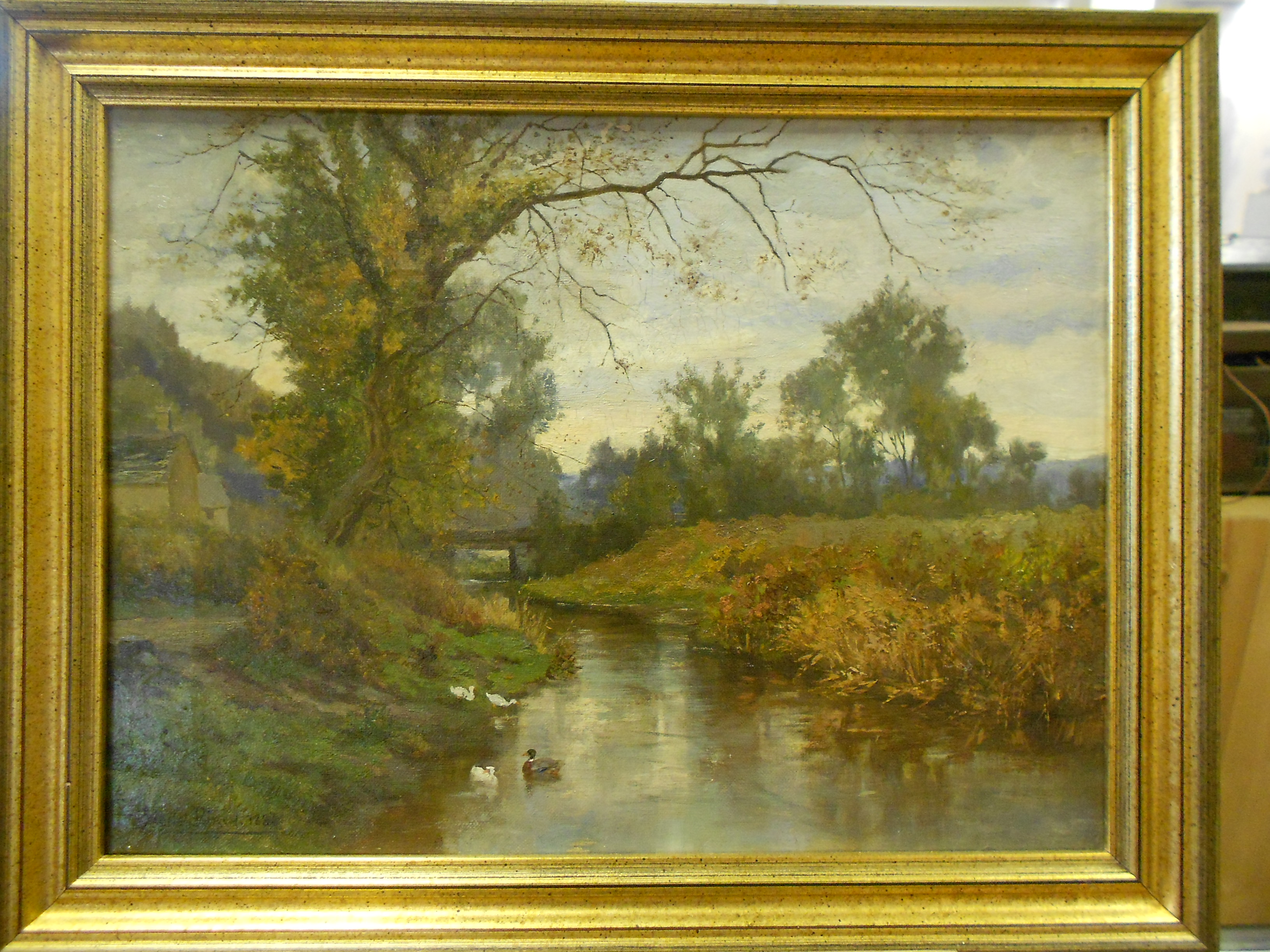 Lionel Birch (British, fl. 1899-1922) A Devonshire Stream Lionel Birch (British, fl. 1899-1922) -