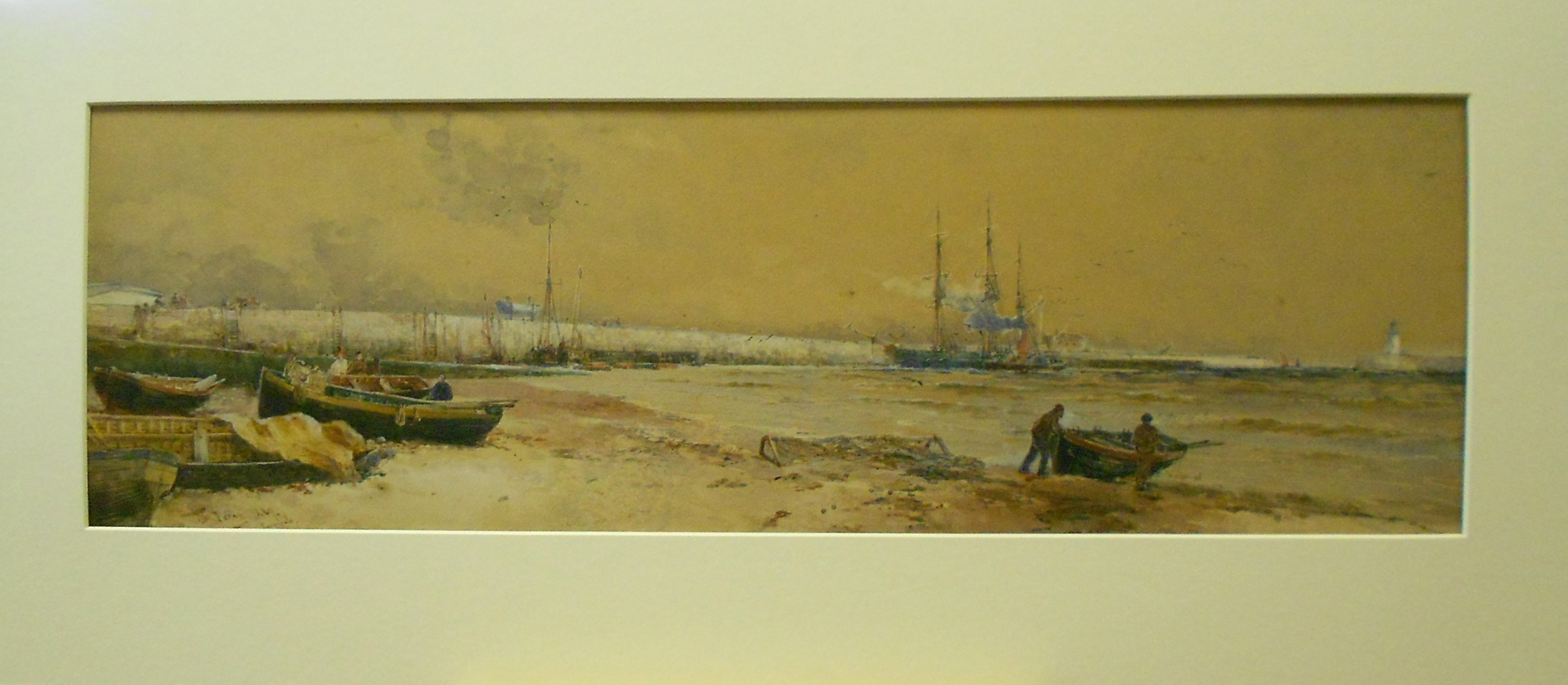 Thomas Bush Hardy (British, 1842-1897) - Ramsgate - signed lower left "T B Hardy, Ramsgate" -